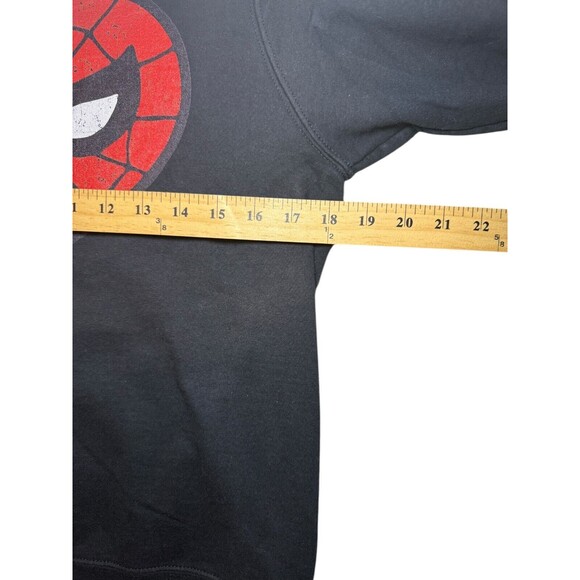 Marvel Valentine's Day Spider-Man Heart Mask Sweatshirt Size S - Picture 7 of 8